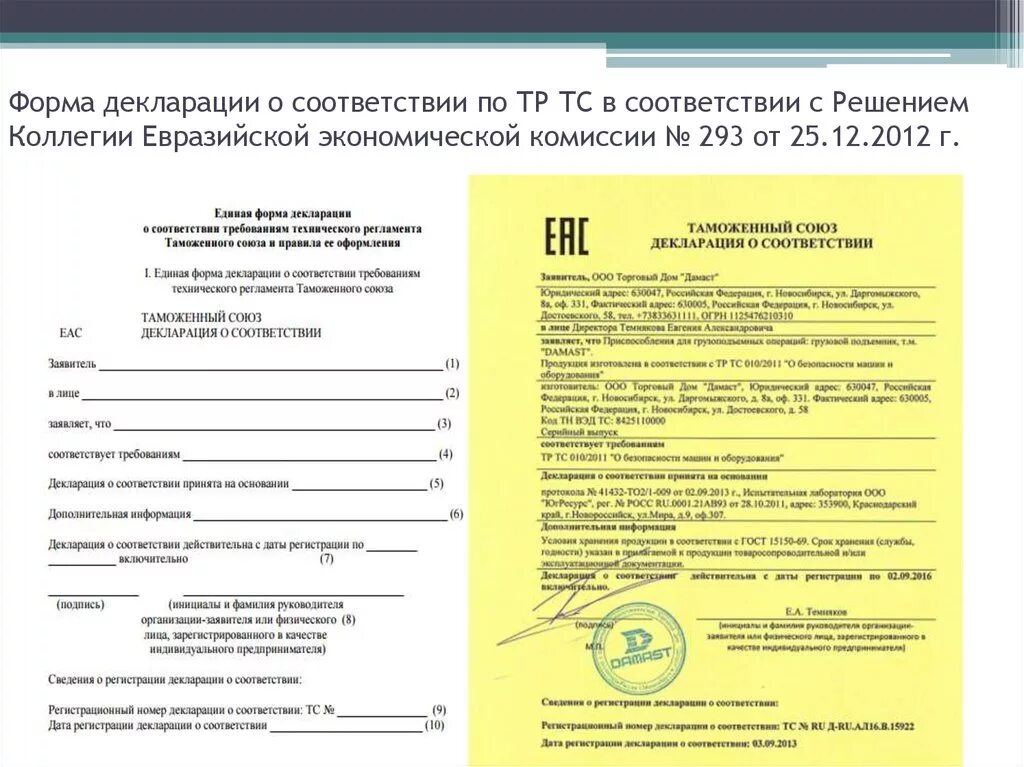 Форма сертификата соответствия. Декларация соответствия таможенного Союза. Декларация соответствия тр ТС. Декларация о соответствии документации. Бланк соответствия рф