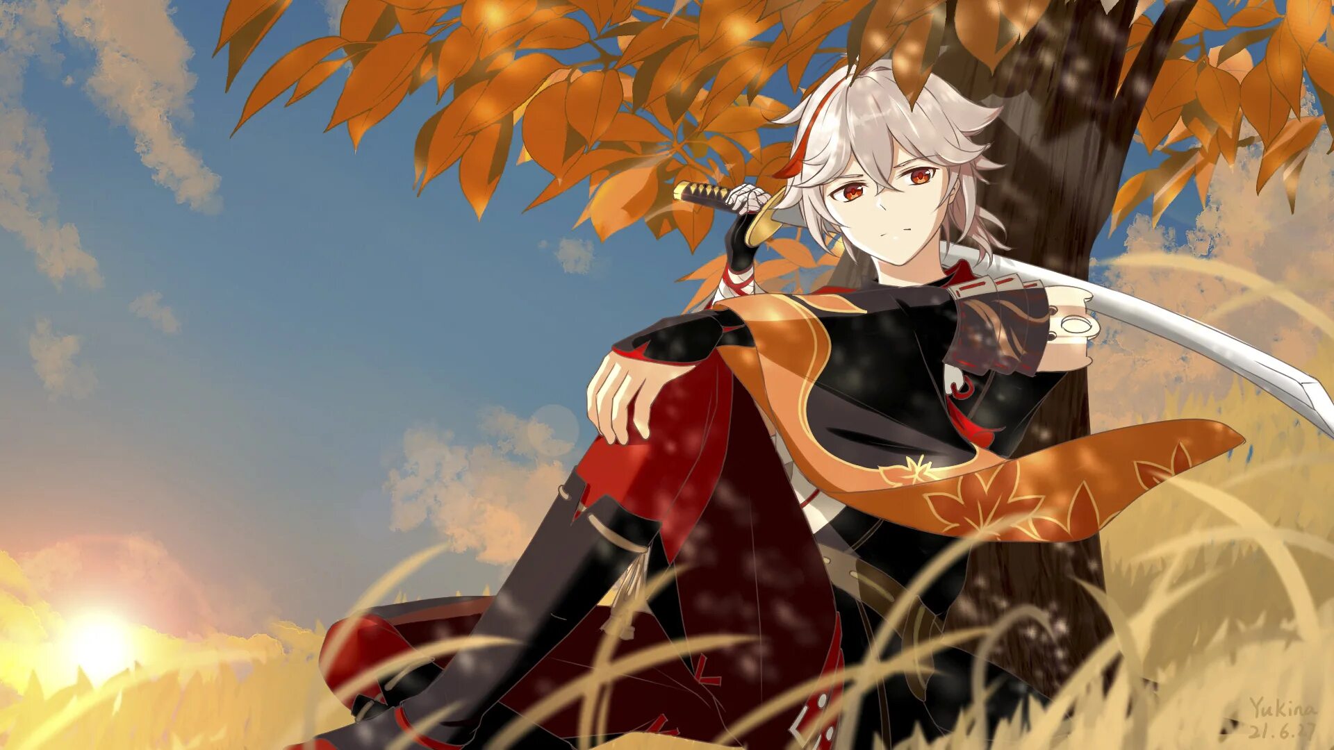 кадзуха геншин импакт. кадзуха геншин арты. кадзуха геншин. кадзуха геншин арты. Kazuha геншин.