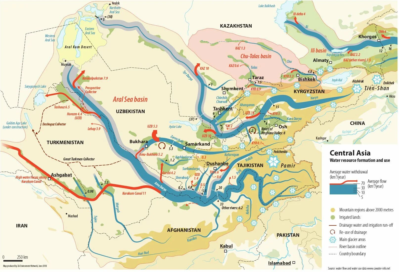 Узбекистан водные ресурсы карта. Трансграничные реки центральной Азии. Реки Амударья и Сырдарья на карте. Карта центральной Азии Амударья.