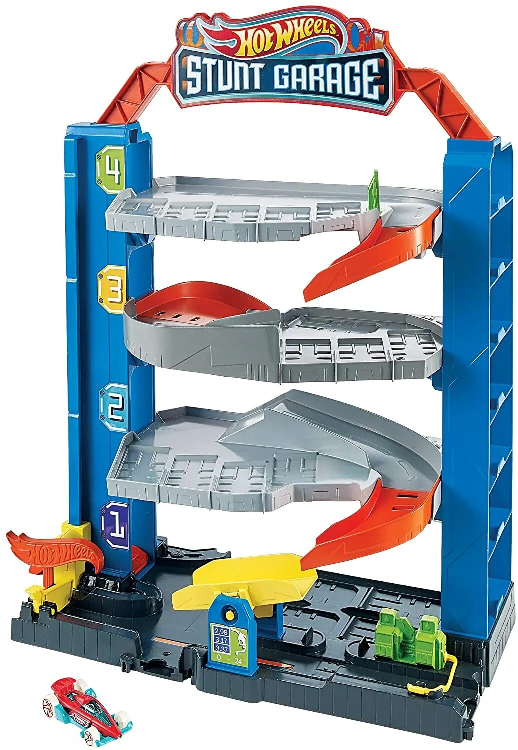 Гараже вилс. Хот Вилс Сити трюковой гараж. Gnl70 hot Wheels. Игровой набор hot Wheels Сити трюковой гараж. Мини гараж hot Wheels Stunt Garage gnl70.