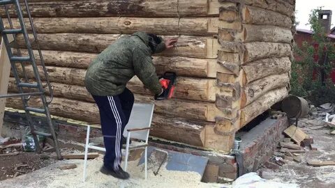 Разбор сруба