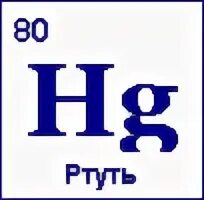 Произношение ртути в химии