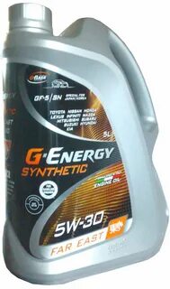 G energy 5w30 допуски