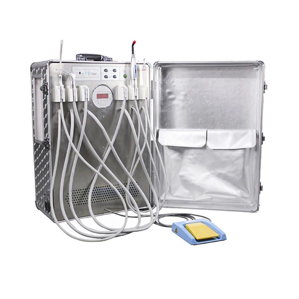 портативная бормашина. портативная установка. мобильная аспирационная система (дентальный отсасыватель) aspina 4л. стоматологическая блок плевательницы. портативная установка.