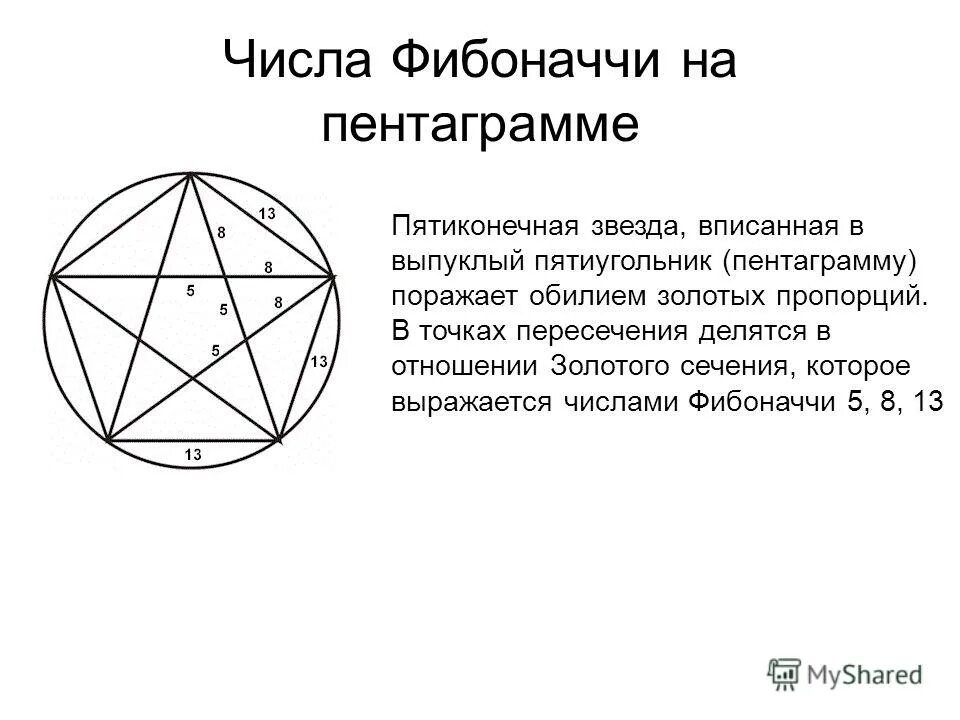 Число фи. Символ Пифагора пятиконечная звезда. Пятиконечная звезда золотое сечение. Число Фибоначчи золотое сечение. Пифагорейская пентаграмма пифагорейская звезда.