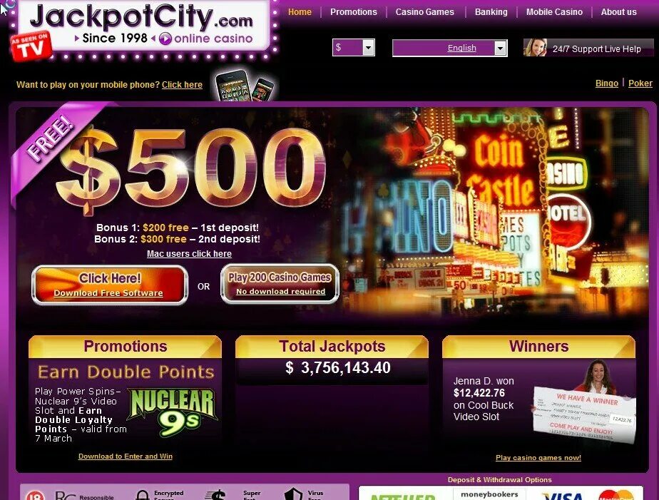 Джекпот осу. JACKPOTCITY Casino. Джекпот казино. JACKPOTCITY mobile Casino.