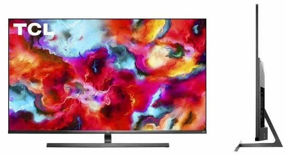 Tcl телевизоры 2024. Телевизор TCL 65. Телевизор TCL QLED 75c725 Black.