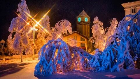 Новогодние праздники в кировске