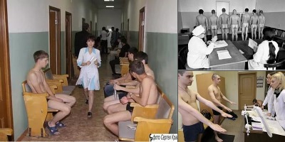 женщины в военкомате