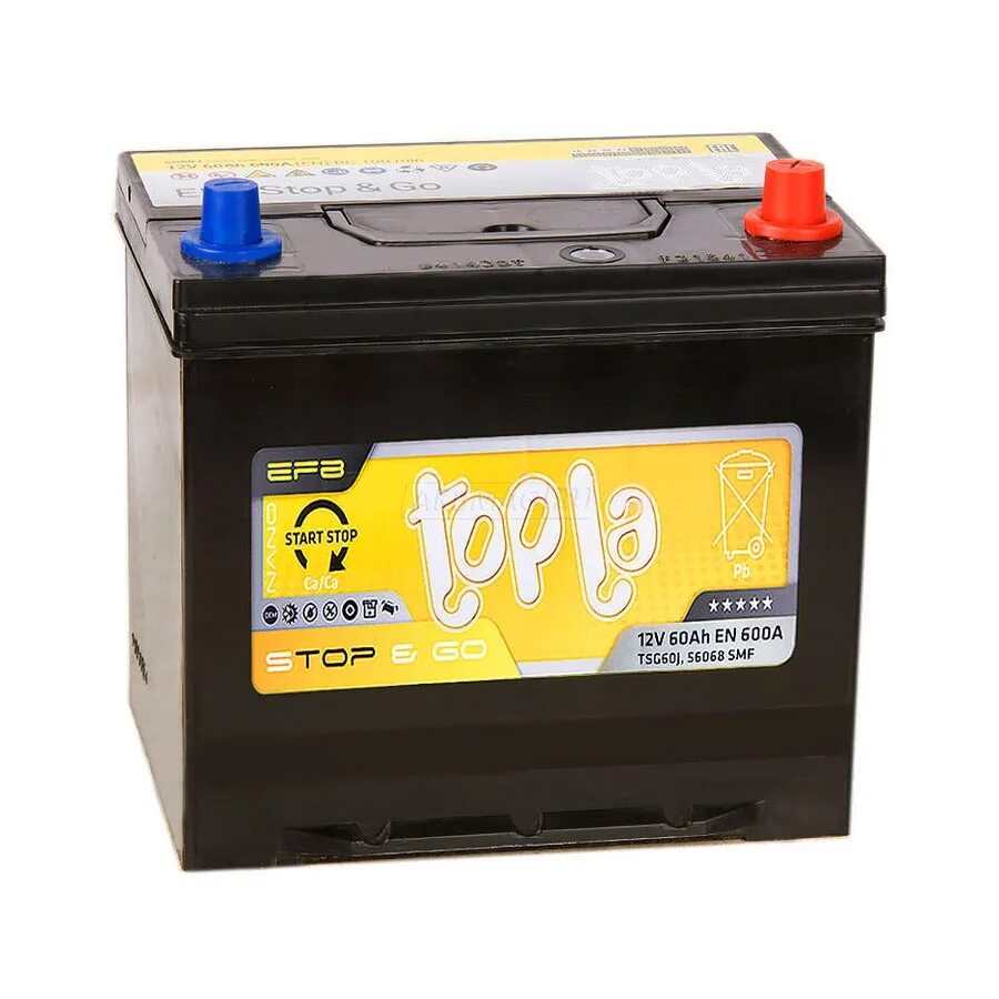 Topla efb stop n go. Аккумулятор topla asia 60. аккумулятор автомобильный topla e60x 60ач 600a. аккумулятор topla 60efb. акб topla 60 r (азия).