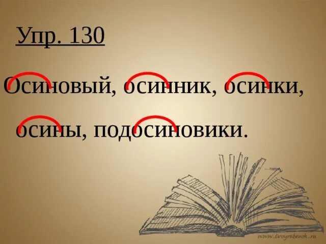 Слово Осинник разобрать. Осина Осинник корень. Разобрать по составу осиновый. Разбор слова по составу осиновый.