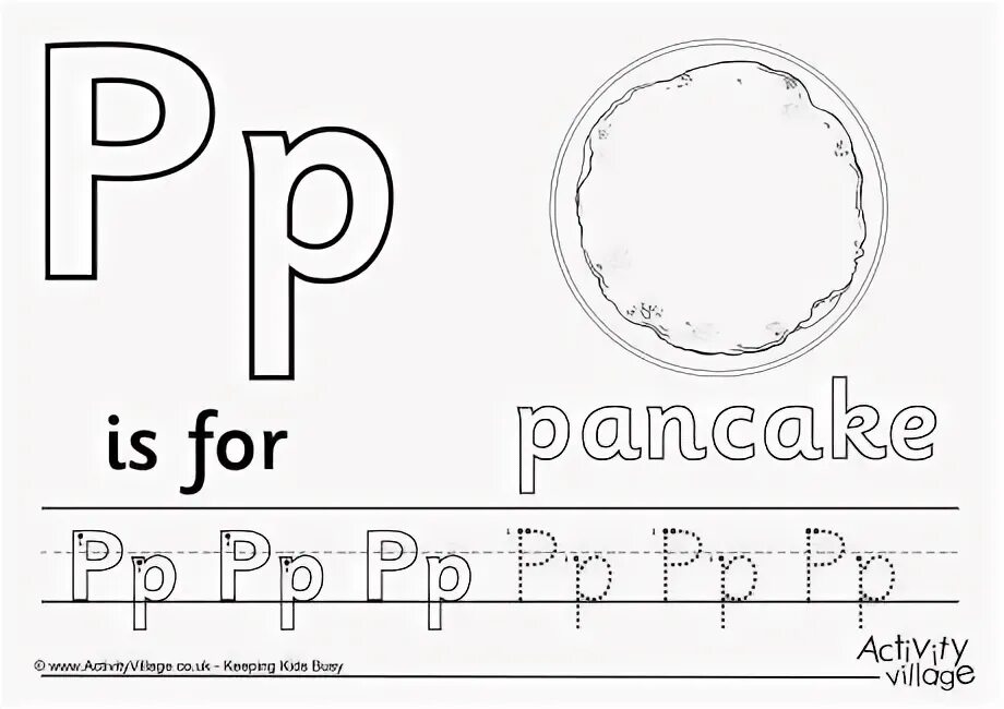 Pancakes worksheets for kids