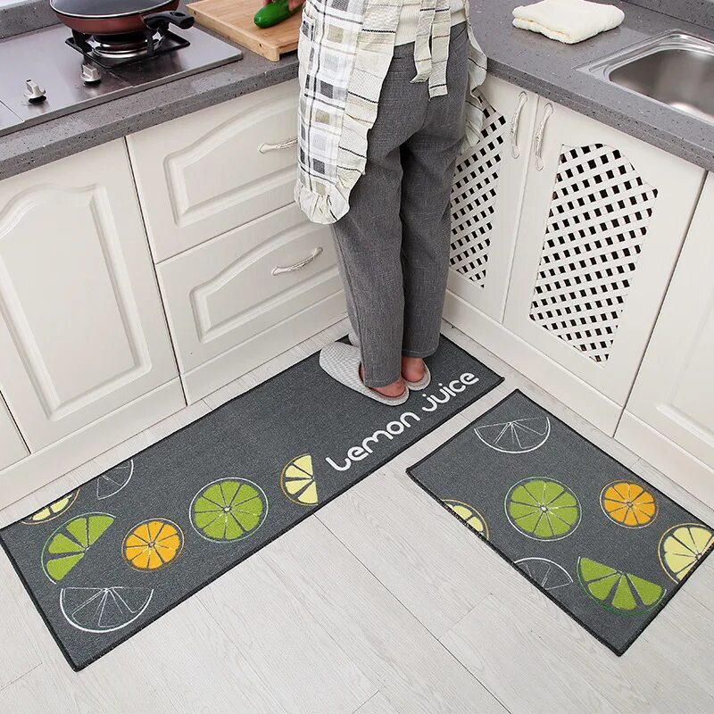 Коврик для кухни на пол нескользящий 60х500. Коврик Anti Slip mat. Резиновый коврик на кухню. Моющийся ковер для кухни.