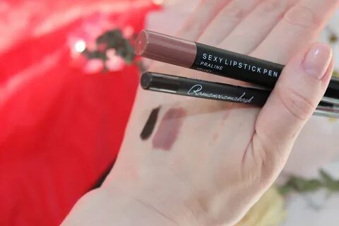 Romanovamakeup карандаши для губ