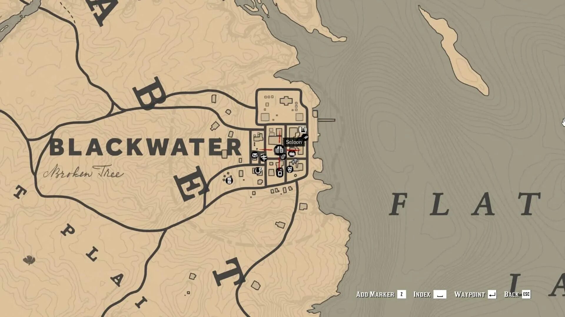 Рдр 2 деньги. Блэкуотер рдр2 карта. red dead redemption 2 в блэкуотере. блэквотер рдр 2 карта. rdr 2 карта блэкуотер.
