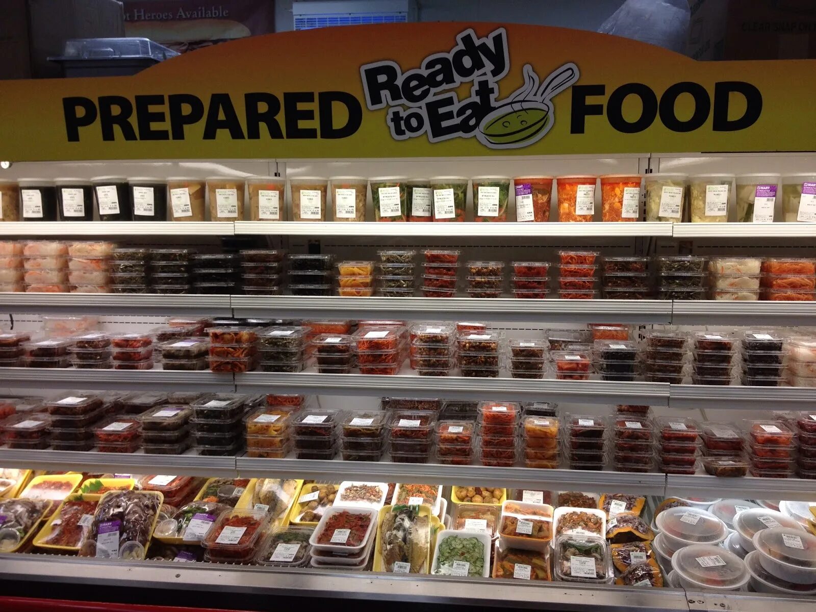 You can prepare better. Pre-prepared food. Pre packaged food. Ready-prepared food. Food availability.