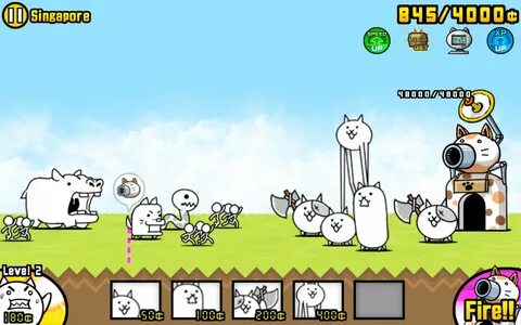 The Battle Cats Hot Kasli.