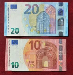 Банкноты 10+20 евро 2014-2015 г. Германия. НЕ ДОРОГО! + Бонус!