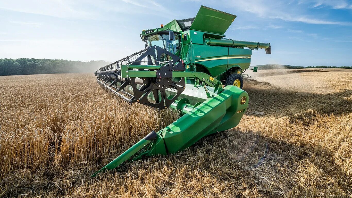 комбайны John Deere