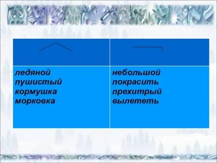 Пушистого по составу