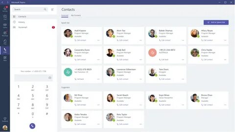 Teams скриншот