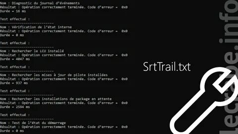 Windows system32 logfiles srt