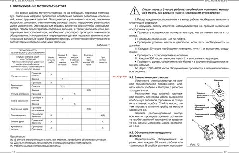 Сколько масла в двигателе мотокультиватора