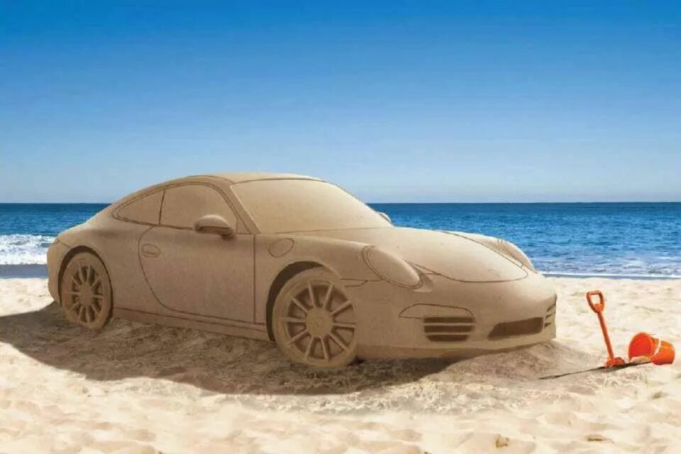 Машина из песка. Машина с песком. Машина из пса. Машинки для песка. Drive a car make a sandcastle