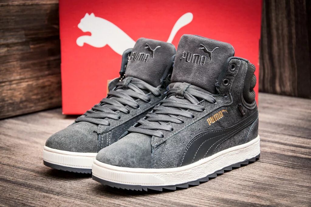 Puma suede зимние