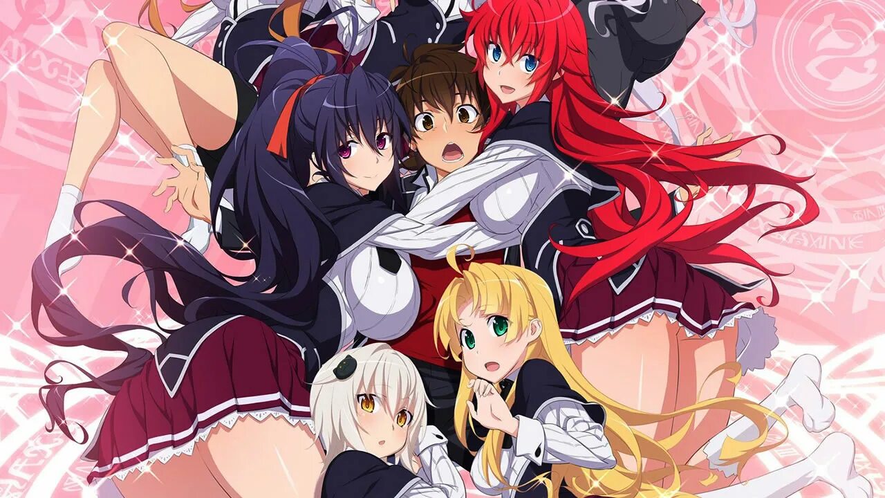 High School DXD гарем. Старшая школа dxd 2018