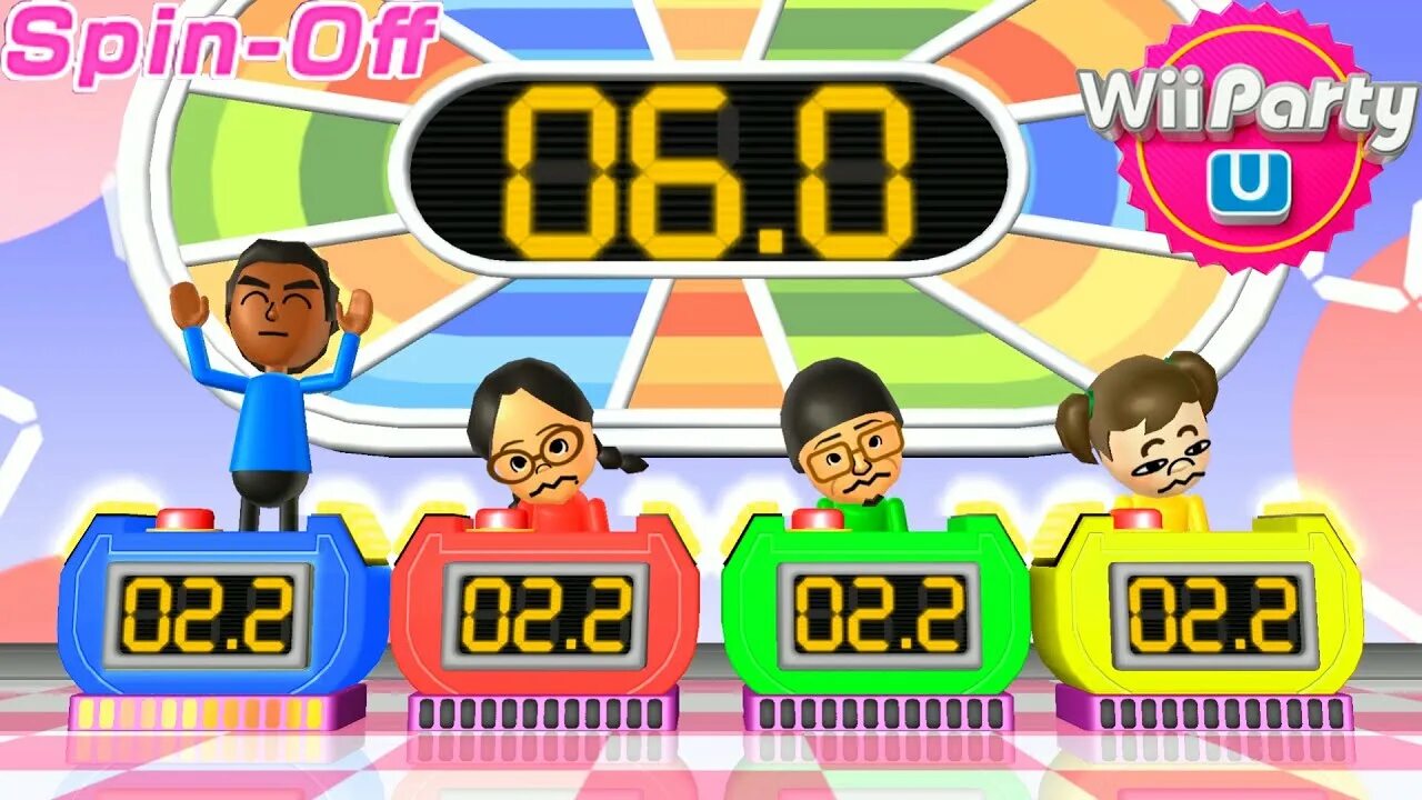 Wii Party all Minigames Mobizen. Party spin