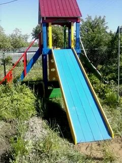 Спуск детской горки