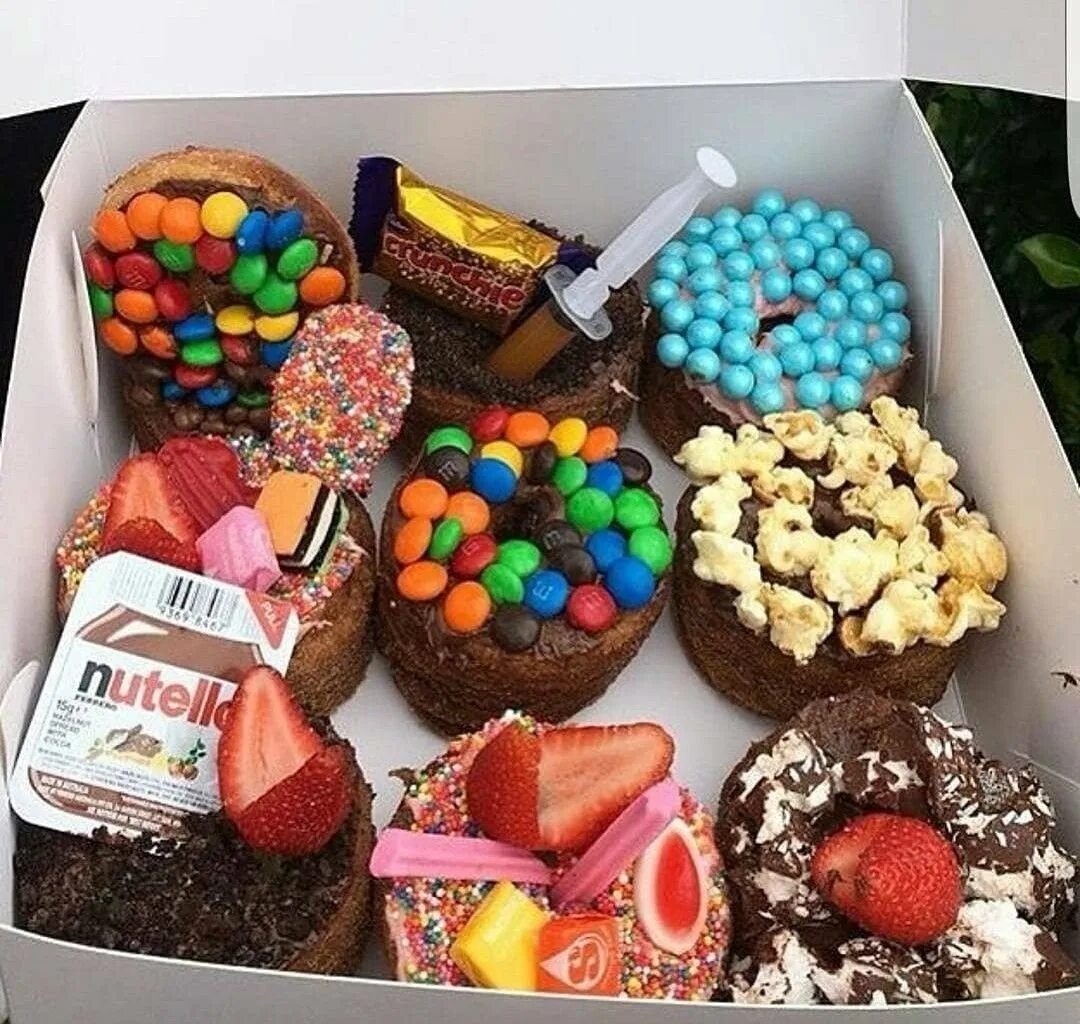 Красивые пончики. Необычные десерты. Вкусняшки сегодня. Вкусняшки сегодня. Вкусняшки сегодня.