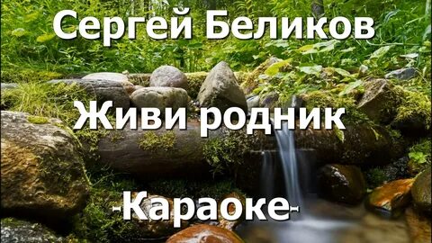 Живи родник живи текст