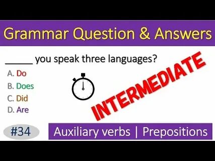 English questions and answers