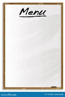 Empty menu