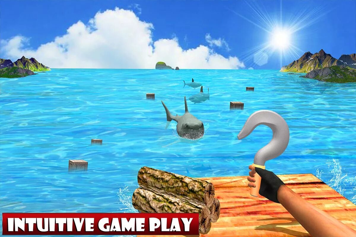 Игры океаны играть. Raft игра акула. Игра "океан". Raft океан. OCEANCRAFT VR.