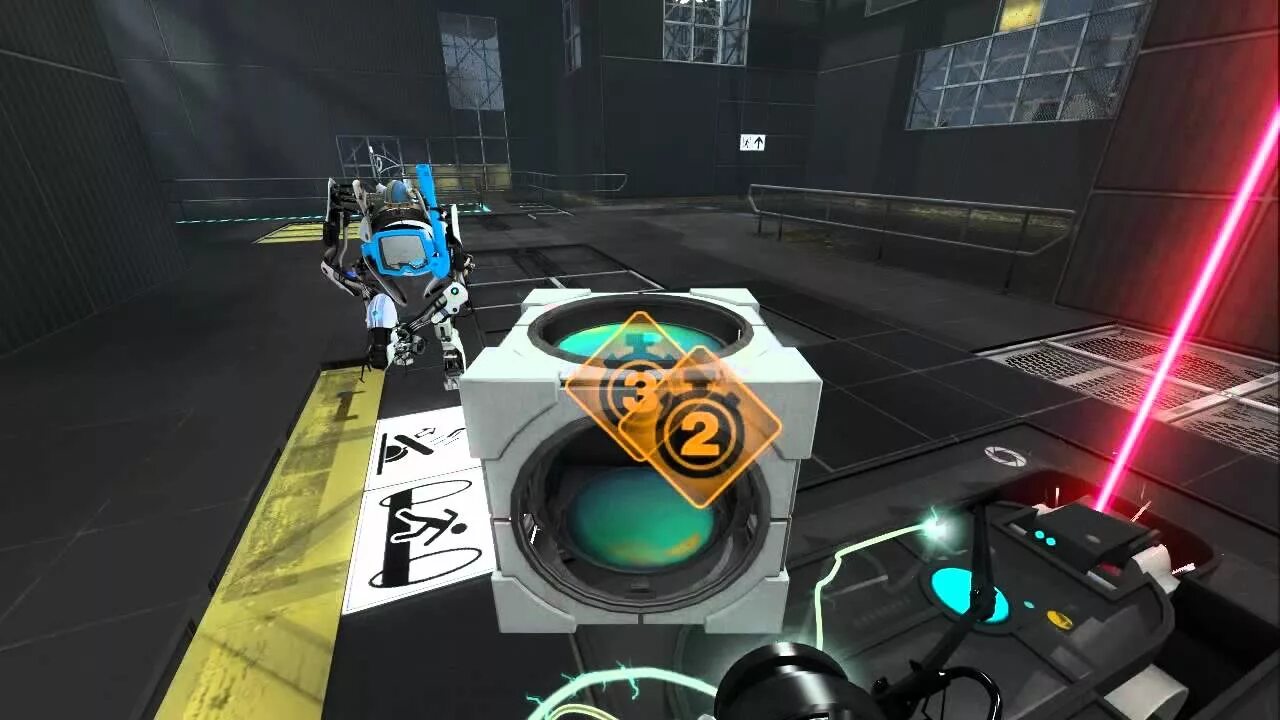 Portal 1 Level 02. Portal 2 совместная игра. Portal 2 уровни. Портальная пушка игра.