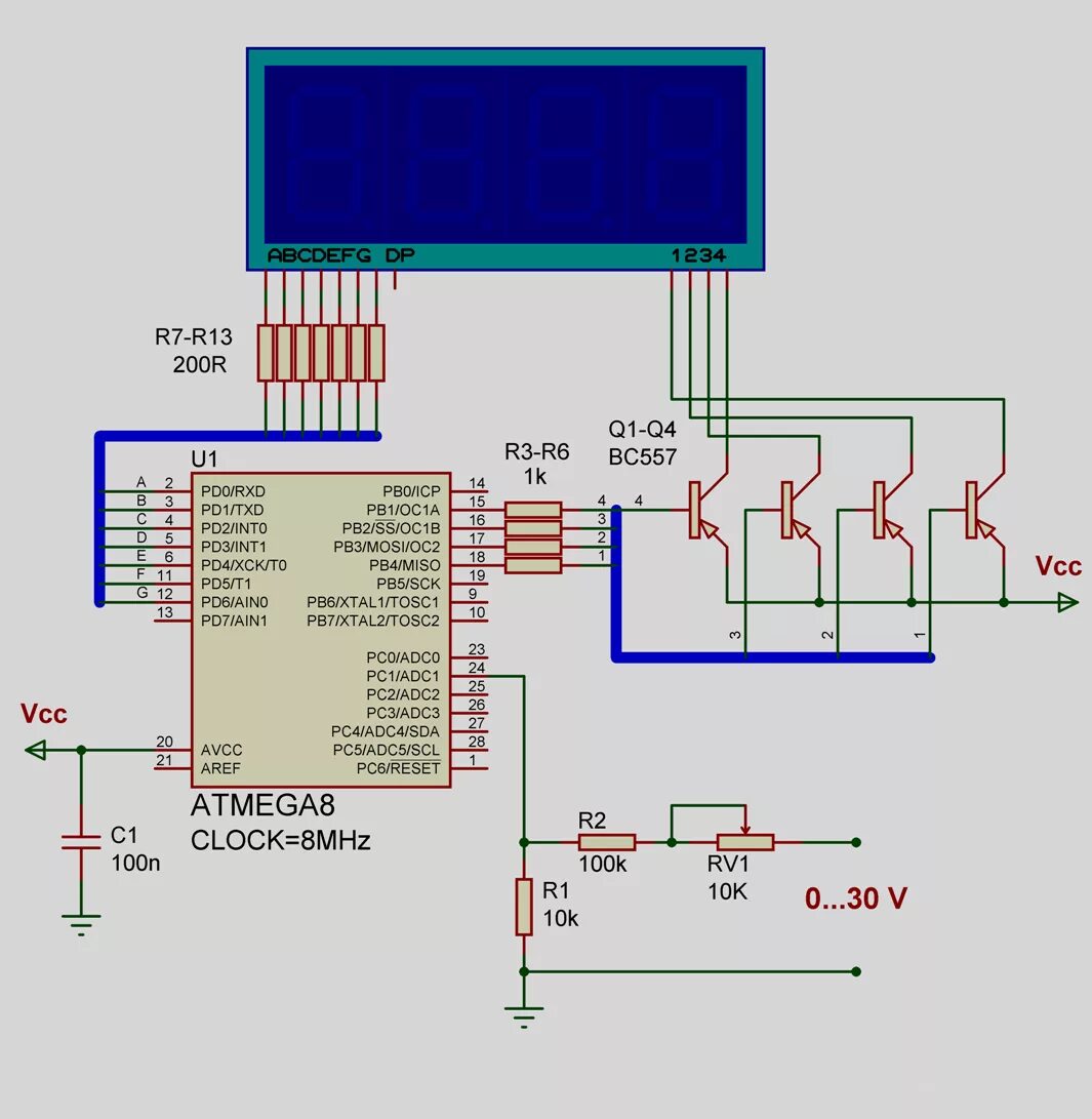 Цифровой вольтметр на atmega8. Схема вольтметра на atmega8. Вольтамперметр на atmega8 lcd 0802. Вольтамперметр на pic16f690 и семисегментных индикаторах. Вольтамперметр atmega8_1602.