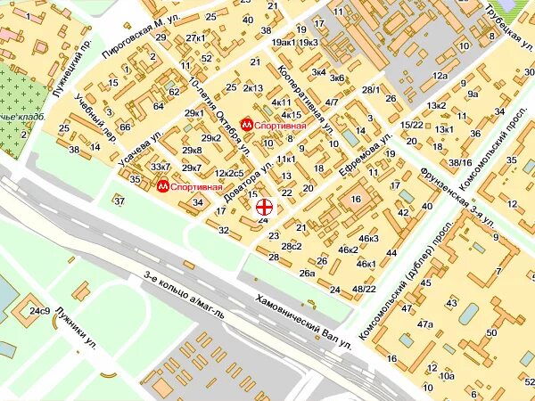 Гп карта 1. 61 Больница Москва. Улица Доватора больница 61. Ул.Доватора д.15 стр.1.