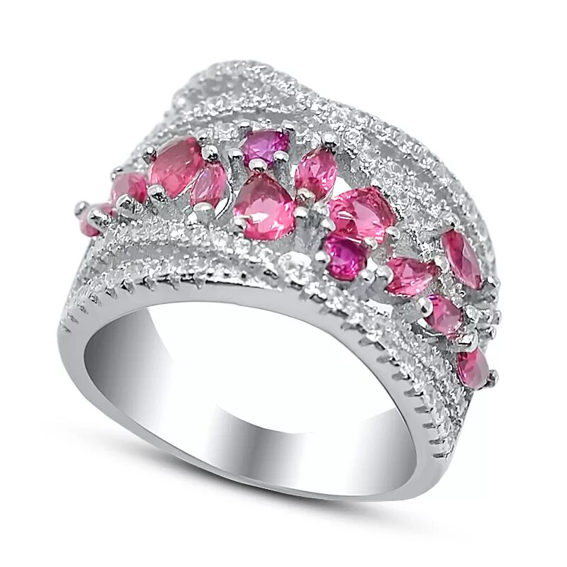 Купить женские кольца камнями