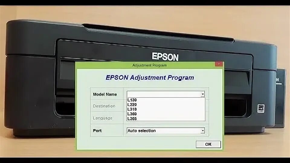 Epson l3100 сброс памперса