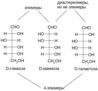 Глюкоза манноза галактоза фруктоза
