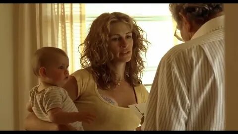 The "They're called boobs..." scene from Erin Brockovich. 