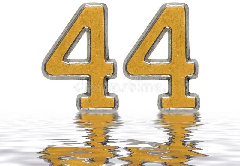 Видеть число 44