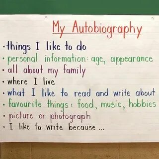 Biography example