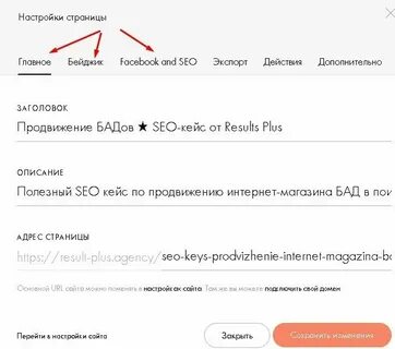 Seo тильда