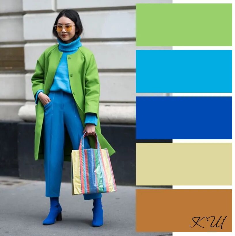 Сочетание голубого и зеленого в одежде. Сочетание синего и зеленого в одежде. Сине-зелёный цвет сочетания в одежде. Сочетание цветов синий и зеленый. Зеленый цвет сочетается с синим