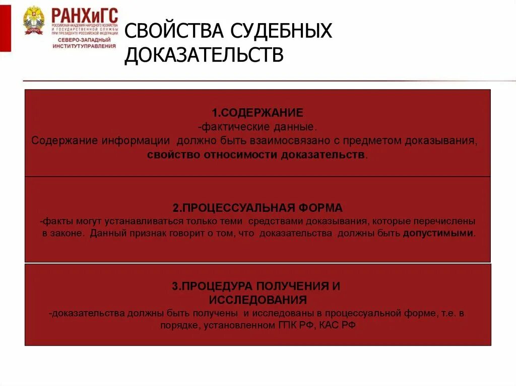 Доказывание в административном судопроизводстве