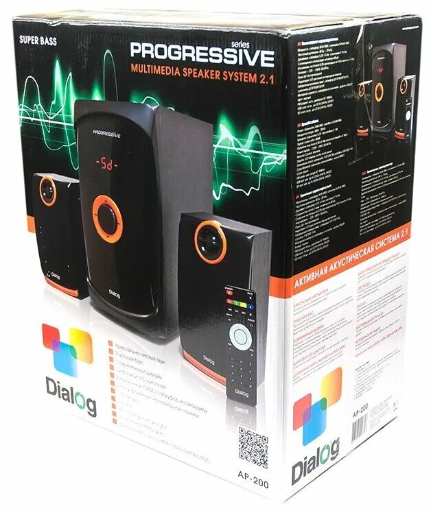 Dialog 200. Колонки dialog progressive ap-200. 1. Колонки 2. Dialog 200.